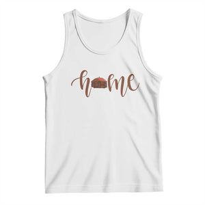 Rustic Hogan Home Typography Tank Top Native American Heritage Pride