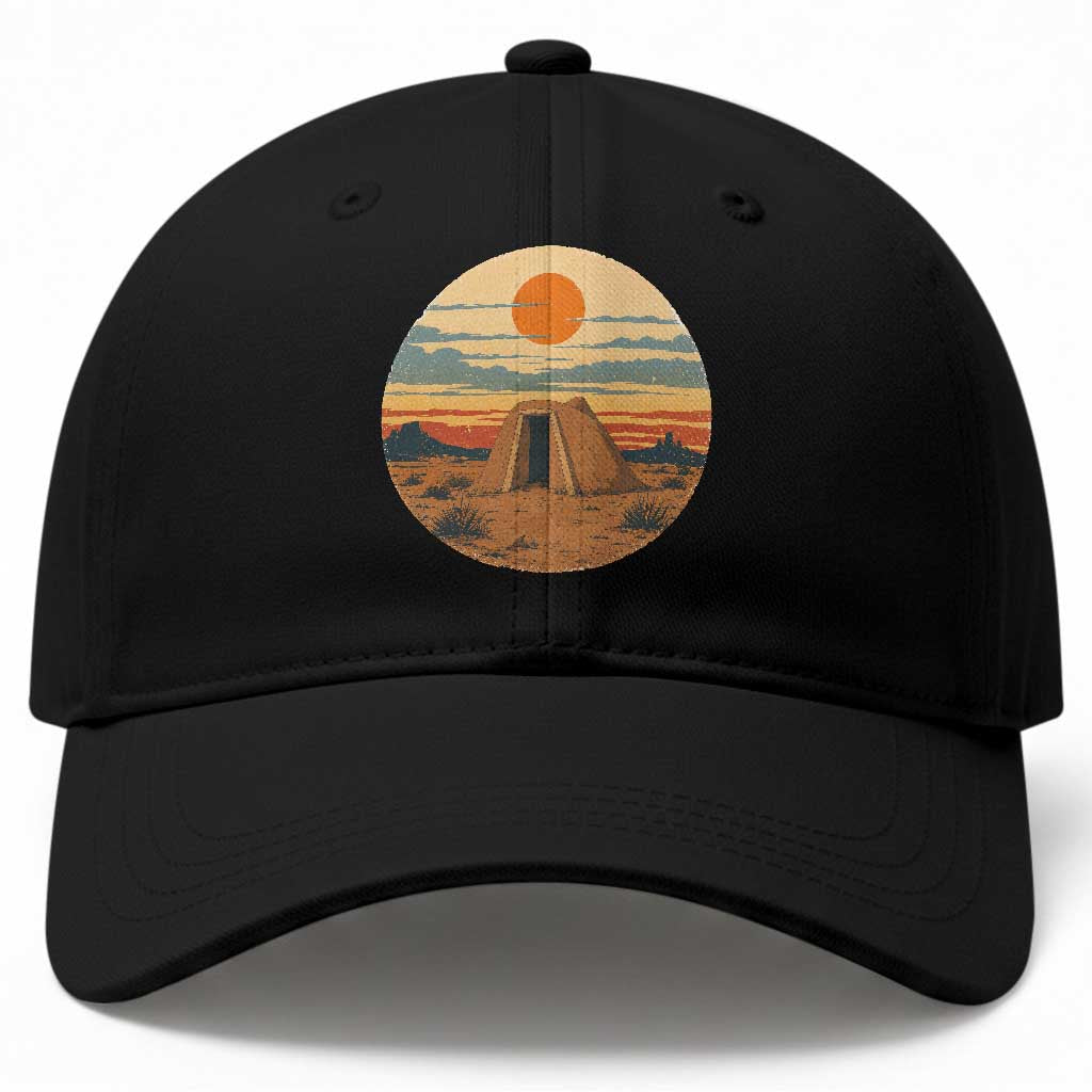 Vintage Monument Valley Landscape Baseball Cap Desert Hogan Home Art