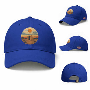 Vintage Monument Valley Landscape Baseball Cap Desert Hogan Home Art