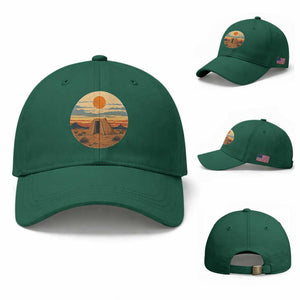 Vintage Monument Valley Landscape Baseball Cap Desert Hogan Home Art
