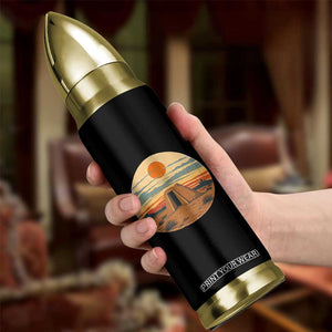 Vintage Monument Valley Landscape Bullet Tumbler Desert Hogan Home Art