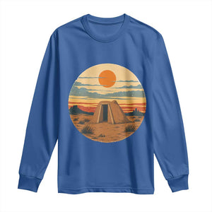 Vintage Monument Valley Landscape Long Sleeve Shirt Desert Hogan Home Art