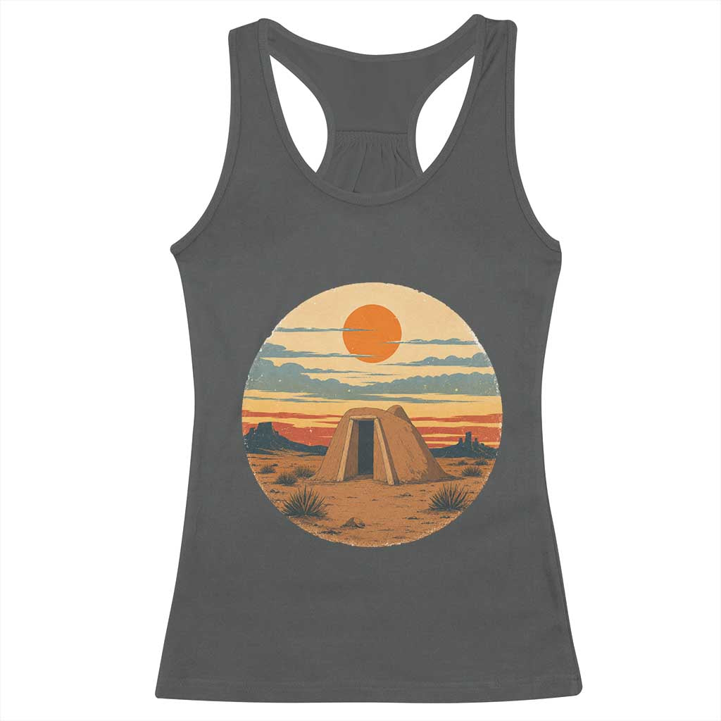 Vintage Monument Valley Landscape Racerback Tank Top Desert Hogan Home Art