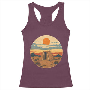 Vintage Monument Valley Landscape Racerback Tank Top Desert Hogan Home Art