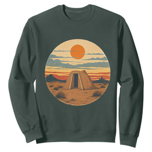 Vintage Monument Valley Landscape Sweatshirt Desert Hogan Home Art