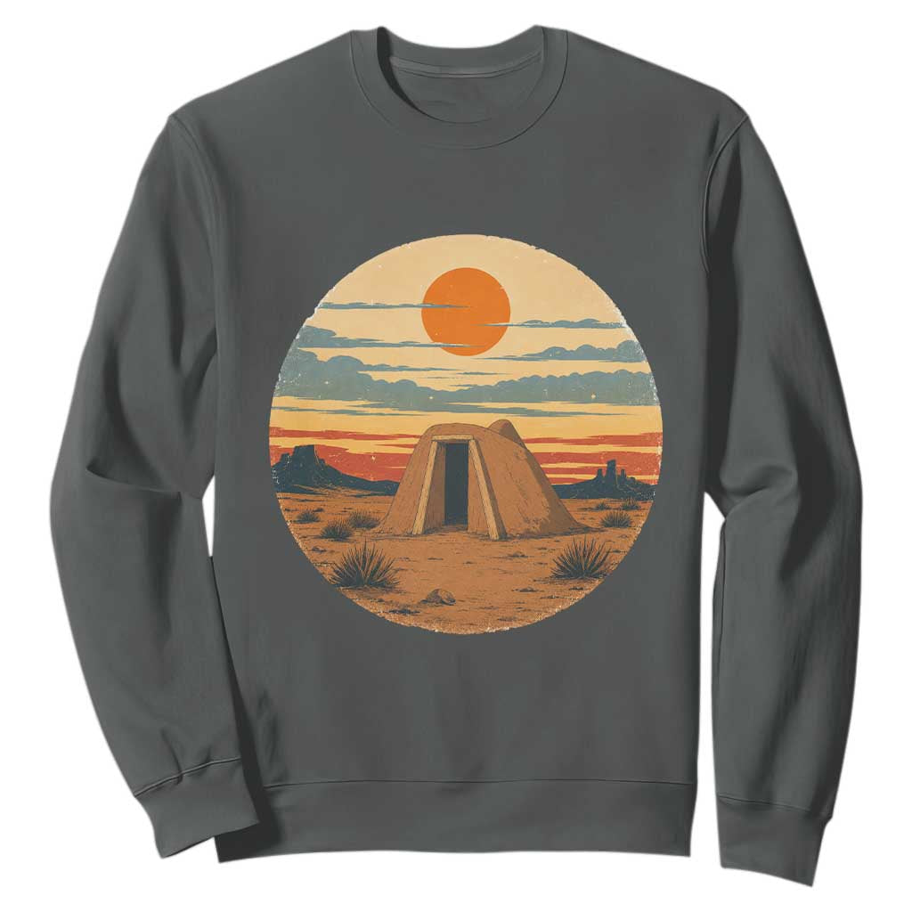 Vintage Monument Valley Landscape Sweatshirt Desert Hogan Home Art