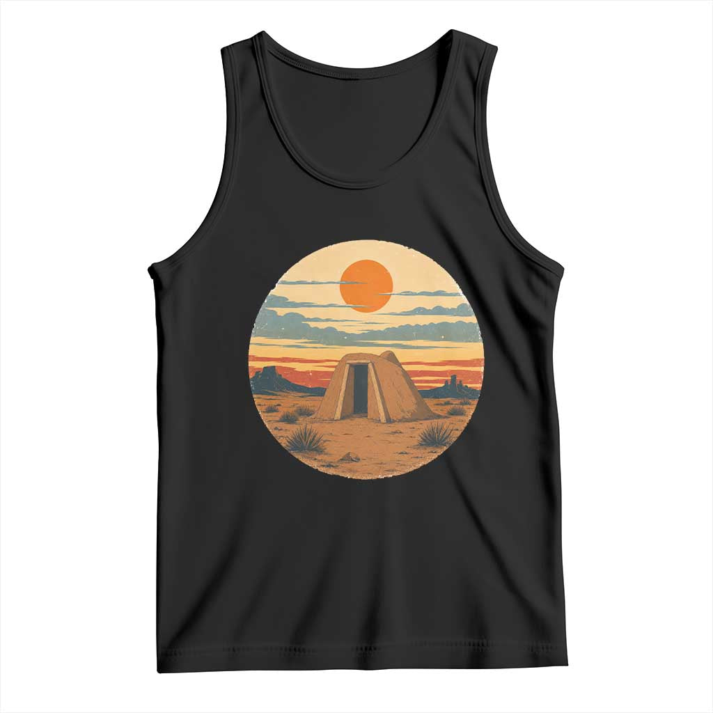 Vintage Monument Valley Landscape Tank Top Desert Hogan Home Art