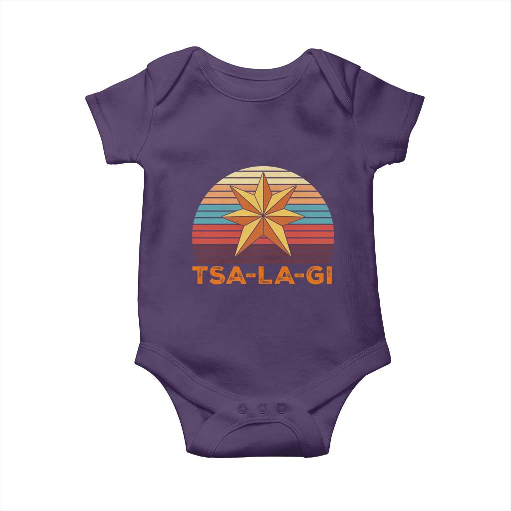 Tsalagi Seven Pointed Star Baby Onesie Cherokee Native American Heritage