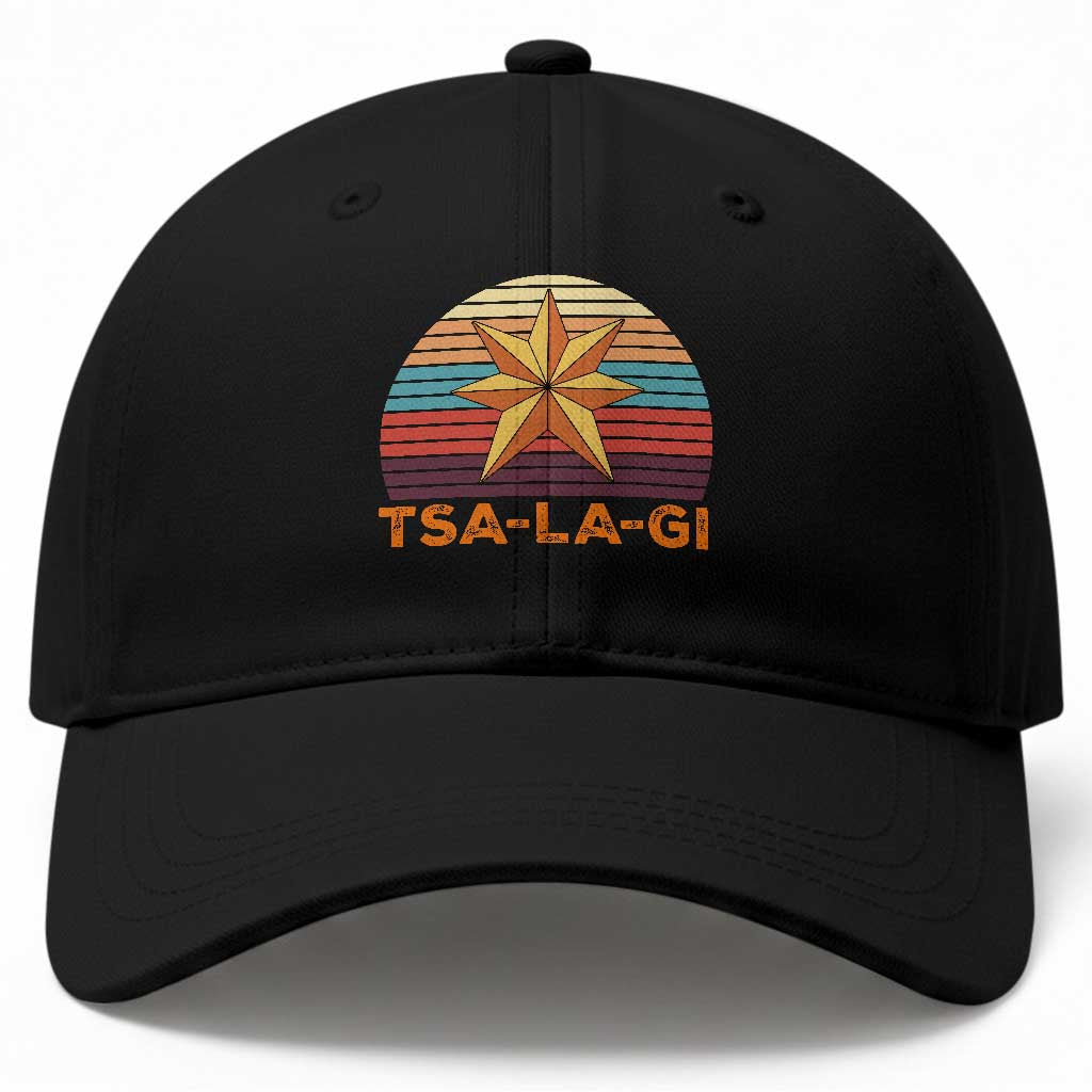 Tsalagi Seven Pointed Star Baseball Cap Cherokee Native American Heritage TS12 Print Your Wear