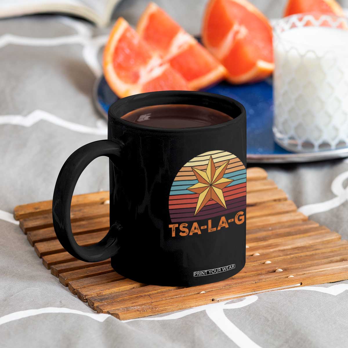 Tsalagi Seven Pointed Star Coffee Mug Cherokee Native American Heritage