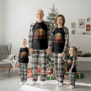 Tsalagi Seven Pointed Star Plaid Pajama Set Cherokee Native American Heritage