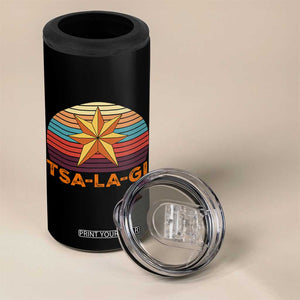 Tsalagi Seven Pointed Star 4 in 1 Can Cooler Tumbler Cherokee Native American Heritage
