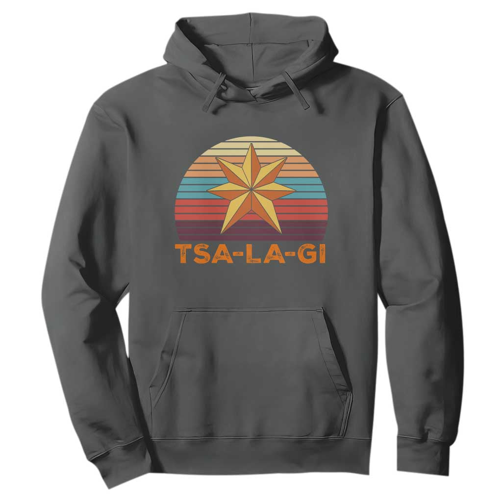 Tsalagi Seven Pointed Star Hoodie Cherokee Native American Heritage