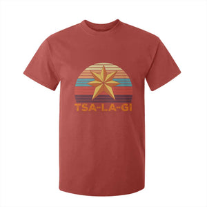 Tsalagi Seven Pointed Star T Shirt For Kid Cherokee Native American Heritage