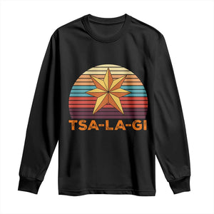Tsalagi Seven Pointed Star Long Sleeve Shirt Cherokee Native American Heritage