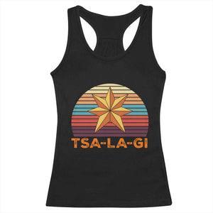 Tsalagi Seven Pointed Star Racerback Tank Top Cherokee Native American Heritage