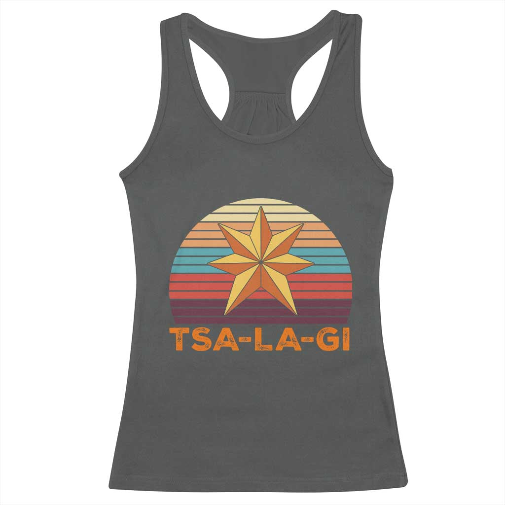 Tsalagi Seven Pointed Star Racerback Tank Top Cherokee Native American Heritage