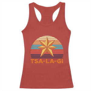Tsalagi Seven Pointed Star Racerback Tank Top Cherokee Native American Heritage