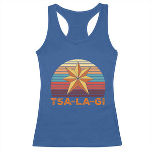 Tsalagi Seven Pointed Star Racerback Tank Top Cherokee Native American Heritage