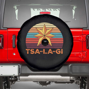 Tsalagi Seven Pointed Star Spare Tire Cover Cherokee Native American Heritage
