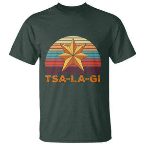 Tsalagi Seven Pointed Star T Shirt Cherokee Native American Heritage