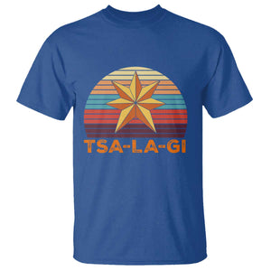 Tsalagi Seven Pointed Star T Shirt Cherokee Native American Heritage