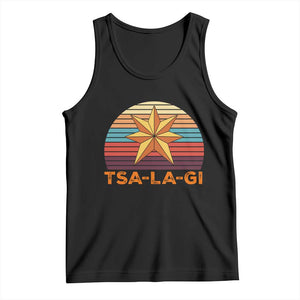 Tsalagi Seven Pointed Star Tank Top Cherokee Native American Heritage