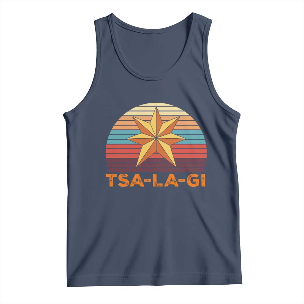 Tsalagi Seven Pointed Star Tank Top Cherokee Native American Heritage