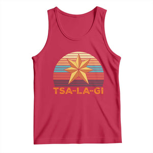 Tsalagi Seven Pointed Star Tank Top Cherokee Native American Heritage