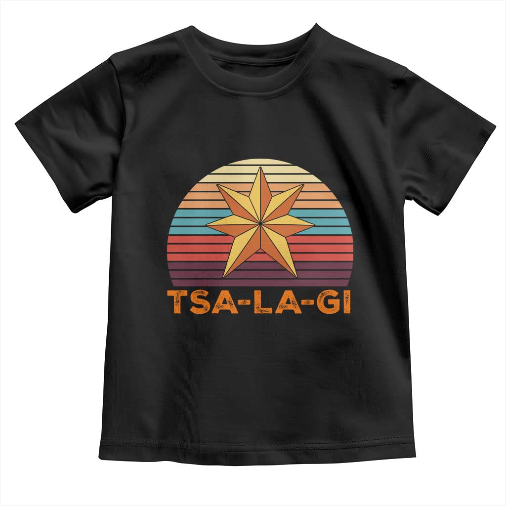 Tsalagi Seven Pointed Star Toddler T Shirt Cherokee Native American Heritage