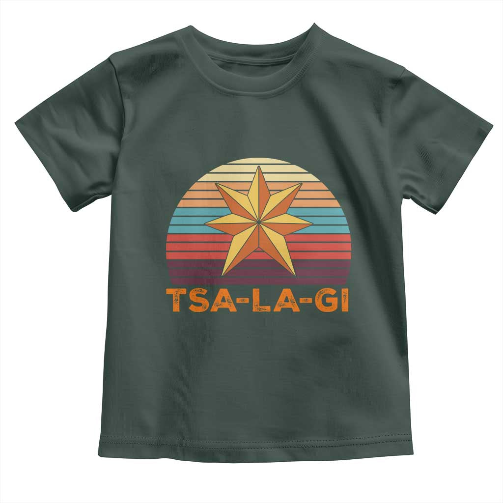 Tsalagi Seven Pointed Star Toddler T Shirt Cherokee Native American Heritage