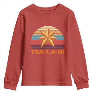 Tsalagi Seven Pointed Star Youth Sweatshirt Cherokee Native American Heritage