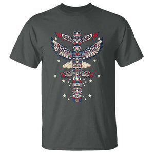 Native American Totem Pole T Shirt Pacific Northwest Indigenous Tribal