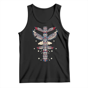 Native American Totem Pole Tank Top Pacific Northwest Indigenous Tribal