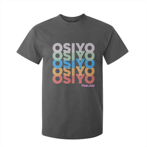 Osiyo Tsalagi Cherokee Native American Pride T Shirt For Kid Retro Stacked Typography