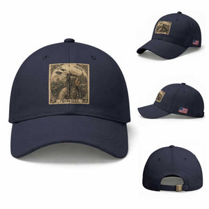Cherokee Pride Strength Baseball Cap Native American Vintage Postage Stamp Graphic