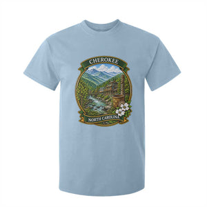 Vintage Great Smoky Mountains T Shirt For Kid Cherokee North Carolina Landscape