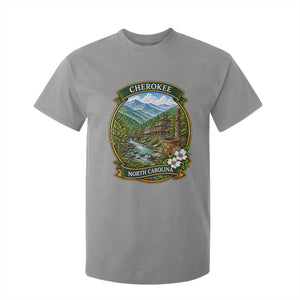 Vintage Great Smoky Mountains T Shirt For Kid Cherokee North Carolina Landscape