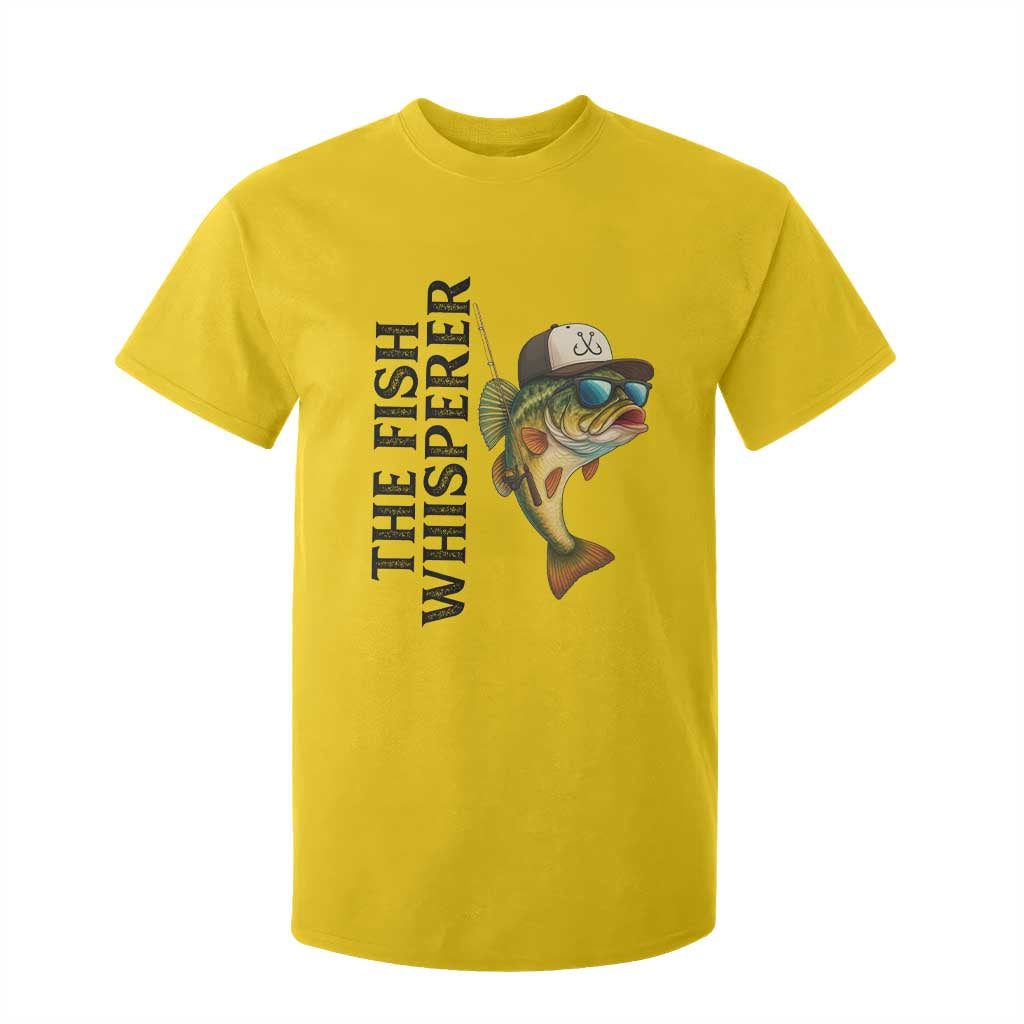 Funny The Fish Whisperer Fishing T Shirt For Kid Angler Lover Gift TS12 Daisy Print Your Wear