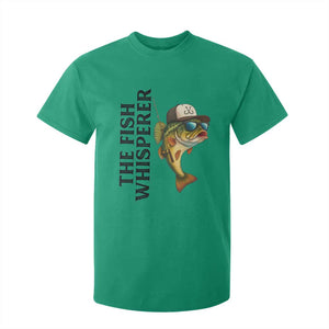Funny The Fish Whisperer Fishing T Shirt For Kid Angler Lover Gift TS12 Irish Green Print Your Wear