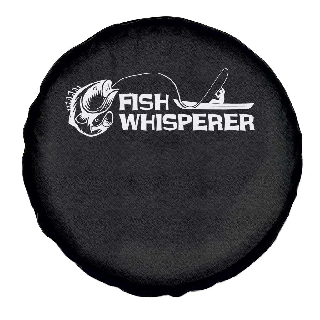 The Fish Whisperer Spare Tire Cover Funny Fishing Gift TS12 Print Your Wear