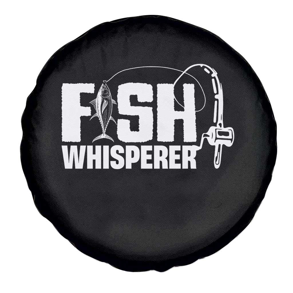 The Fish Whisperer Spare Tire Cover Fish Lover Humor TS12 Print Your Wear