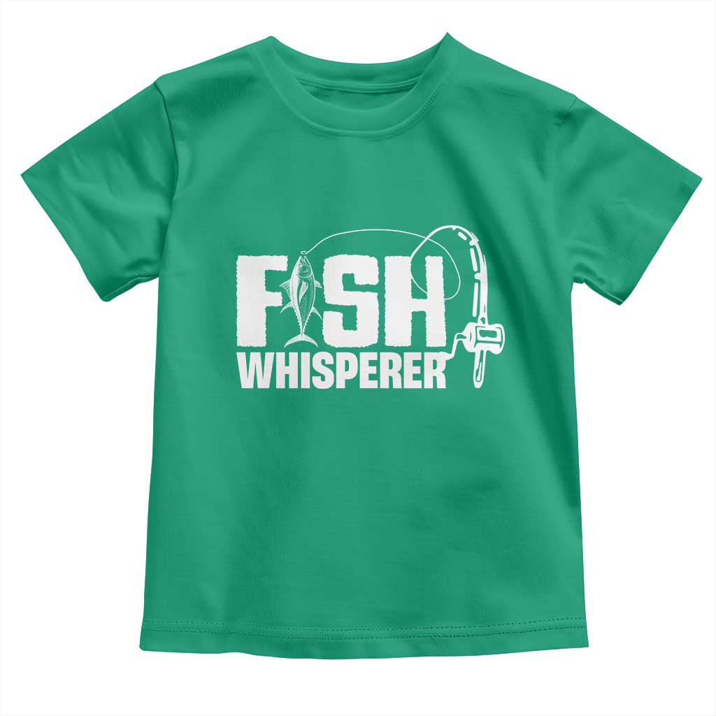 The Fish Whisperer Toddler T Shirt Fish Lover Humor TS12 Irish Green Print Your Wear