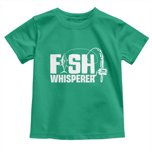 The Fish Whisperer Toddler T Shirt Fish Lover Humor TS12 Irish Green Print Your Wear