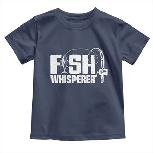 The Fish Whisperer Toddler T Shirt Fish Lover Humor TS12 Navy Print Your Wear