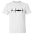 Fish And Forest Fishing Lover Heartbeat Gift T Shirt TS12 White Print Your Wear
