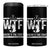 Where Is The Fish 4 in 1 Can Cooler Tumbler Funny WTF Fishing Gift TS12 One Size: 16 oz Black Print Your Wear