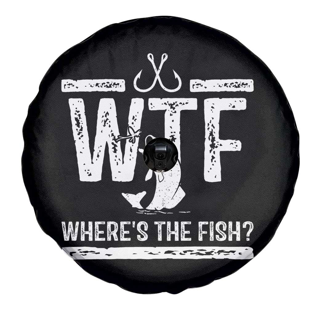Where Is The Fish Spare Tire Cover Funny WTF Fishing Gift TS12 Print Your Wear