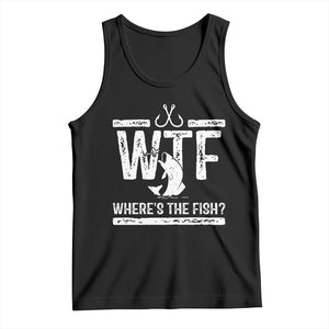 Where Is The Fish Tank Top Funny WTF Fishing Gift TS12 Black Print Your Wear