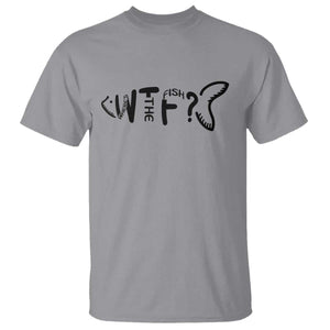 WTF Where Is The Fish T Shirt Funny Fisherman Gift TS12 Sport Gray Print Your Wear